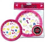 Bachelorette Party Penis Plates - Supplies & Ideas